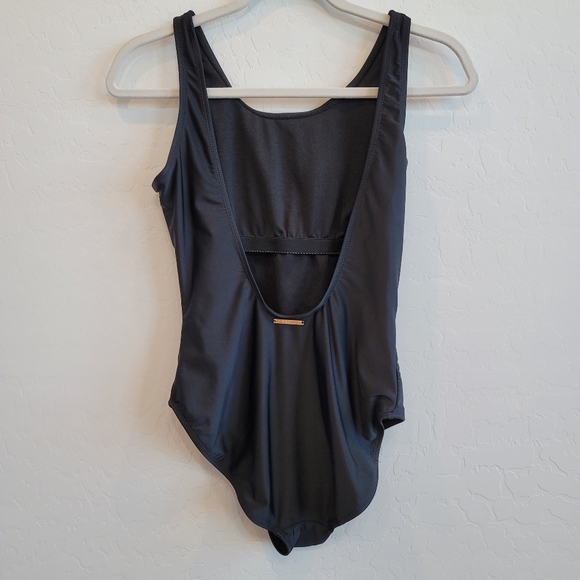 Juicy Couture Black One Piece Swimsuit Women's Size Small - Picture 12 of 12